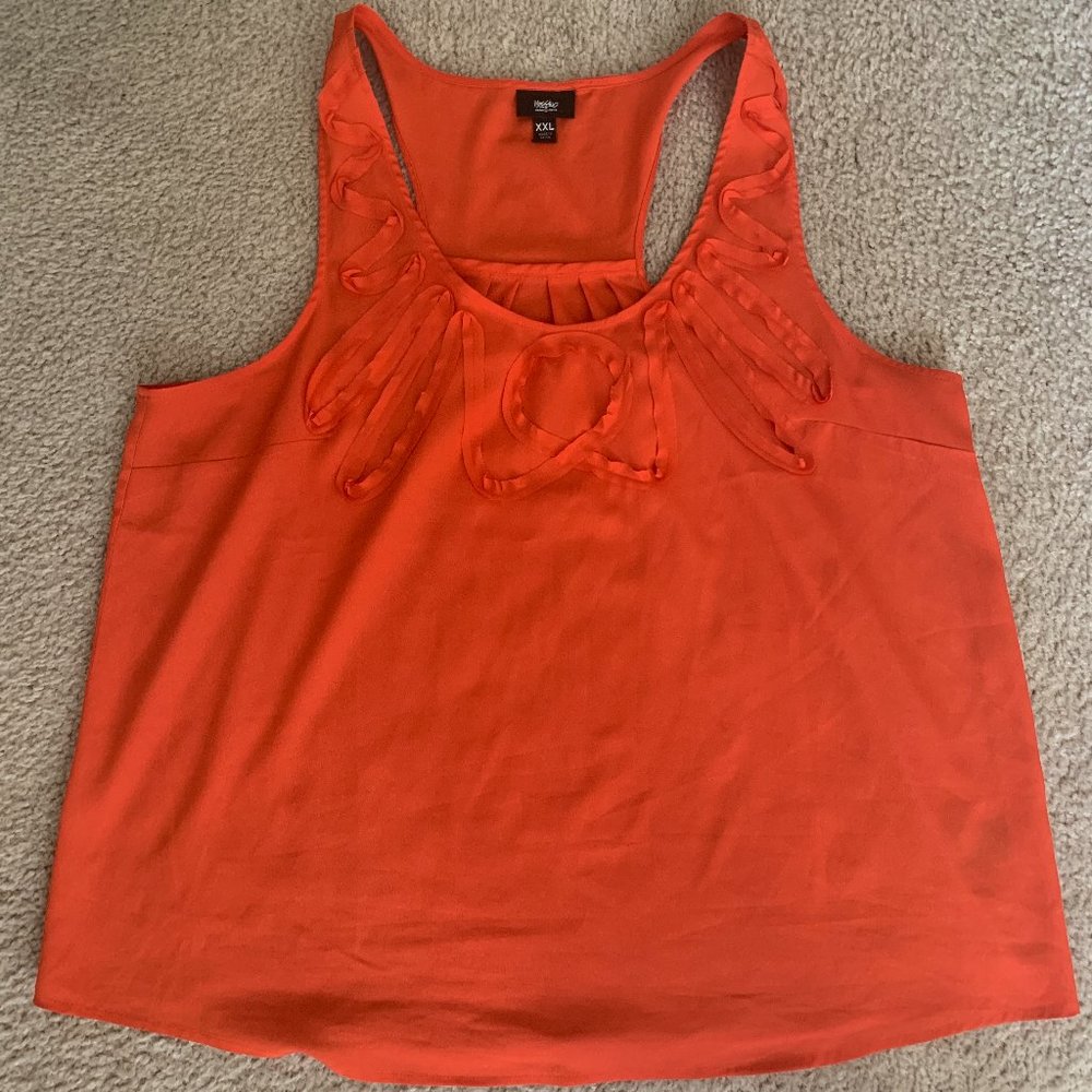 XXL Mossimo Orange/Red Tank Top